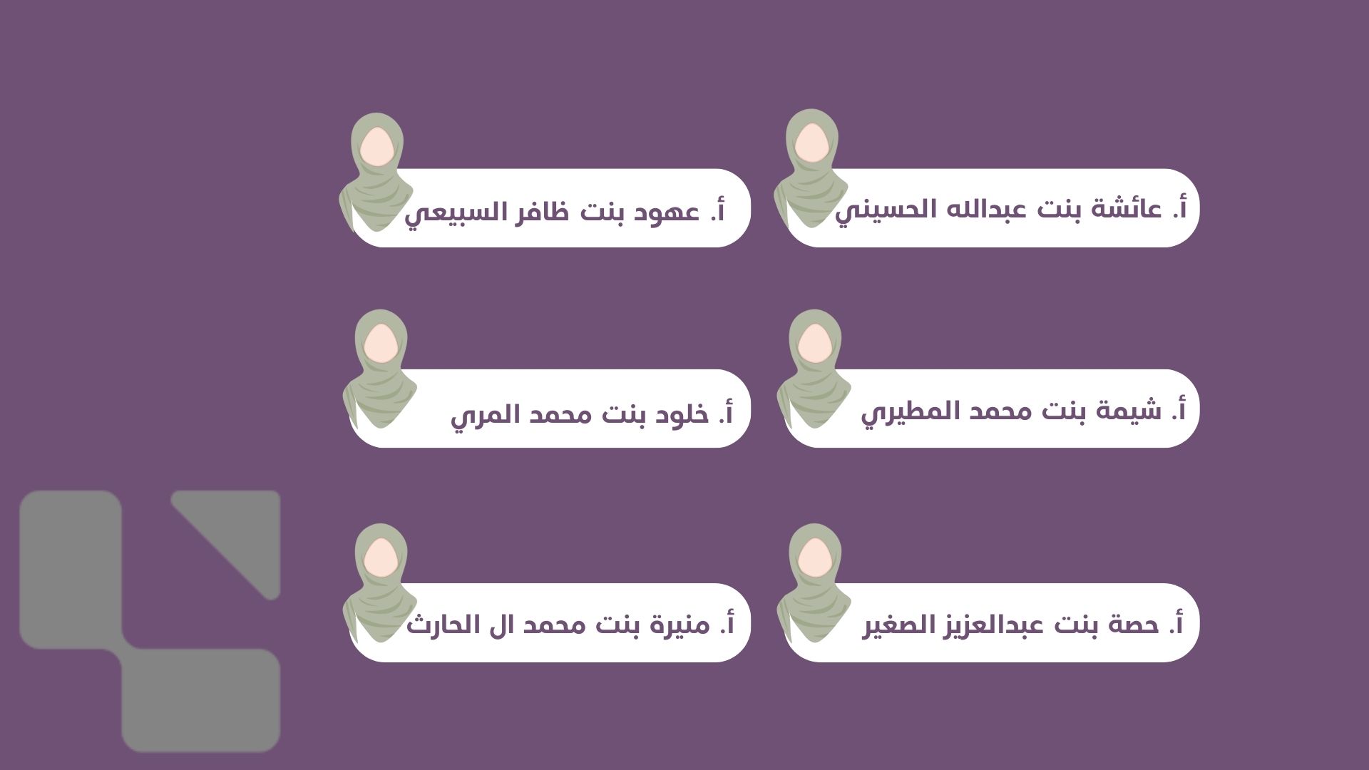 أعضاء الجمعية العمومية رواء العلم